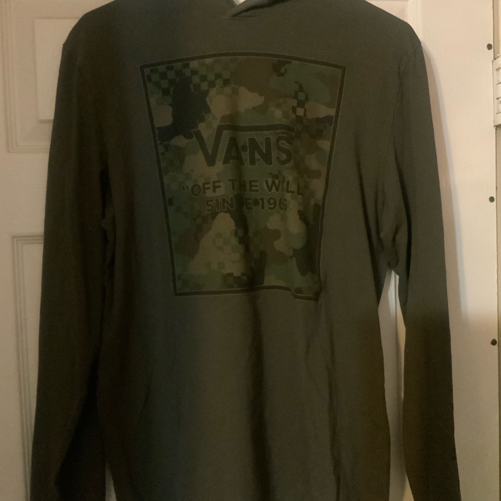 Vans Men's Camouflage Long Sleeve Tee